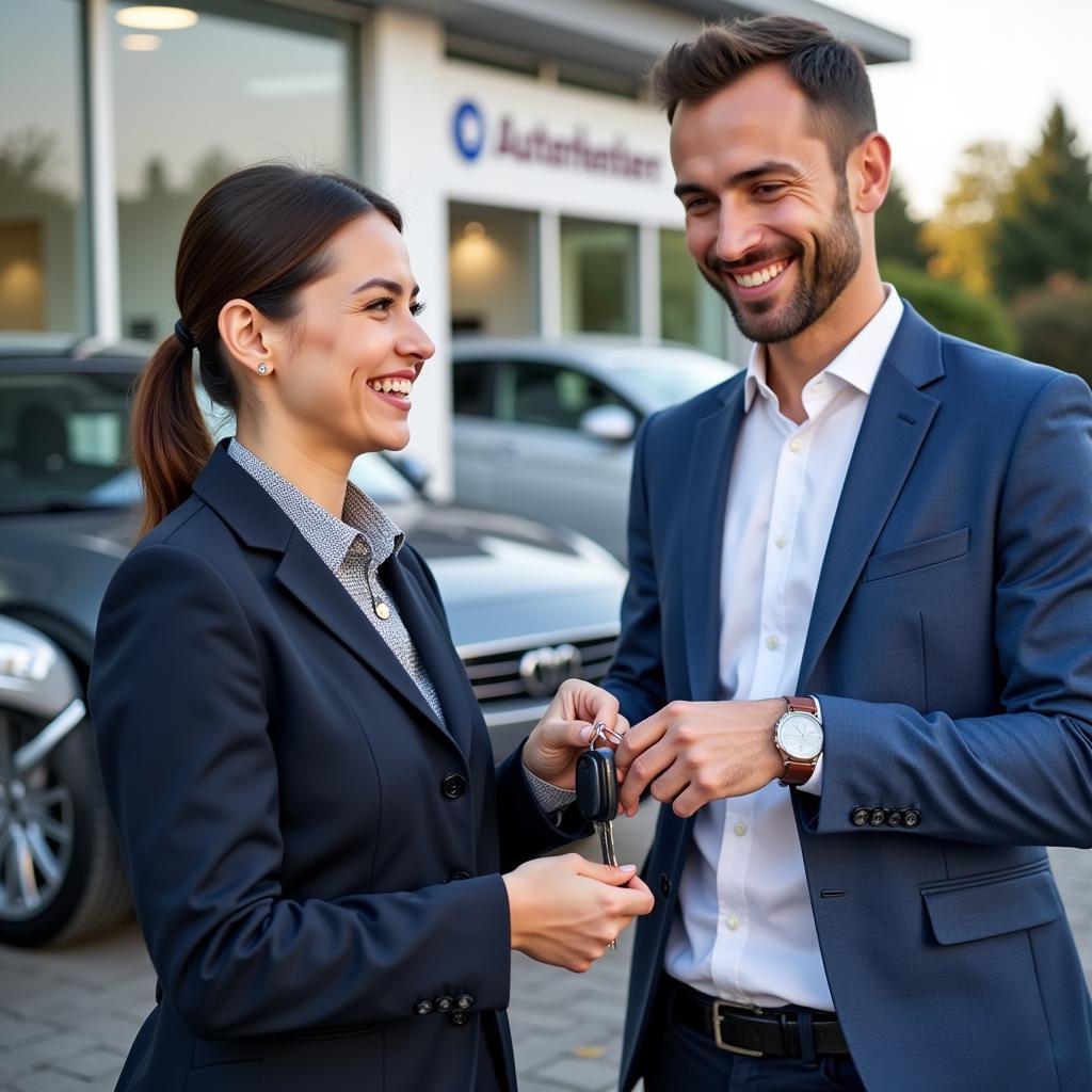 Zufriedener Kunde Autohaus Luchtenberg