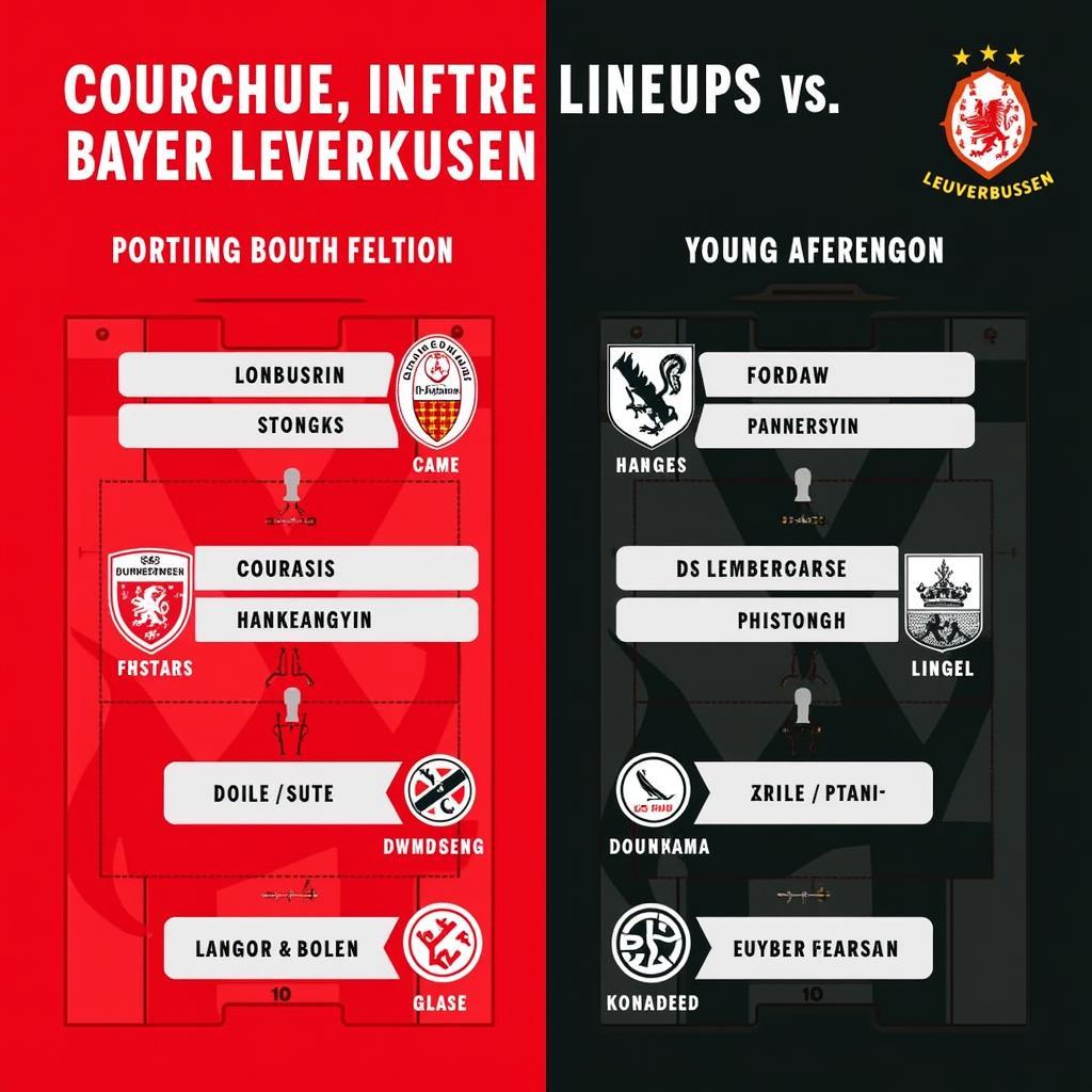 Zukunftsperspektiven der Aufstellungen Düsseldorf vs Leverkusen