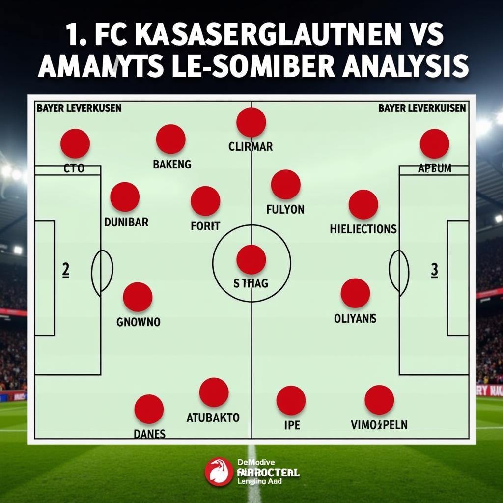 Taktische Analyse 1. FC Kaiserslautern gegen Bayer 04 Leverkusen