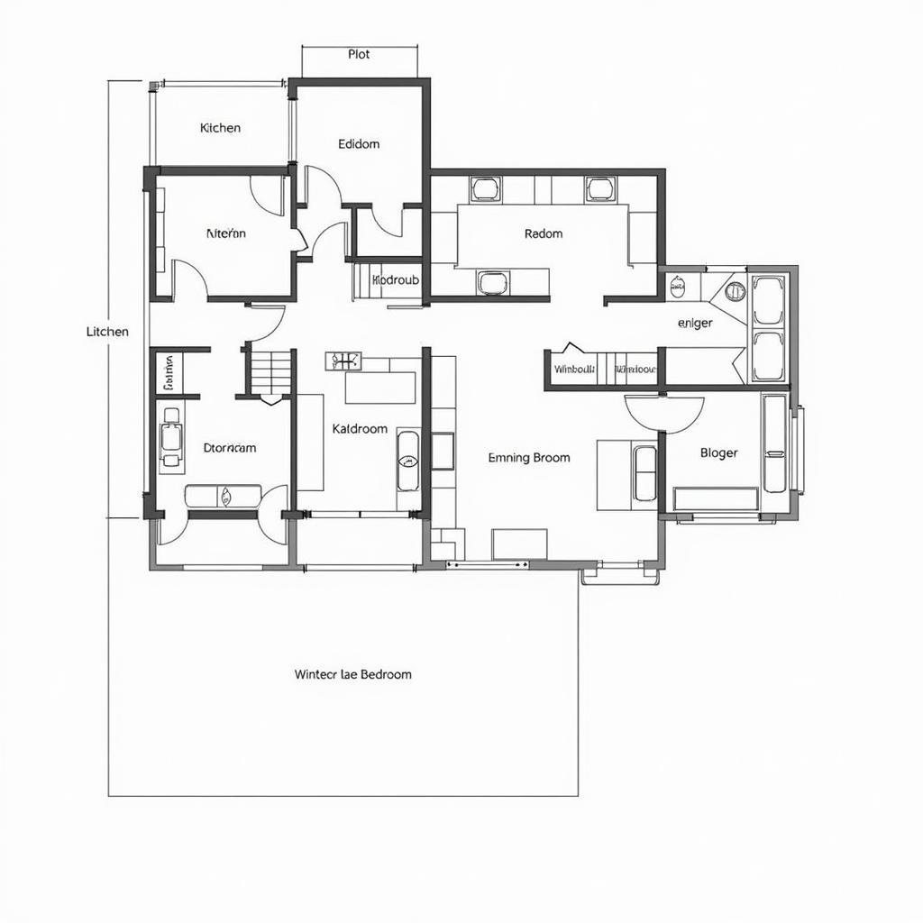 Beispielgrundriss eines 2 Familienhauses in Leverkusen Schlebusch