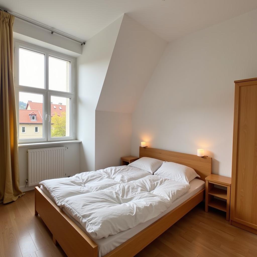 Schlafzimmer in einer 3-Zimmer-Wohnung in Leverkusen Lützenkirchen