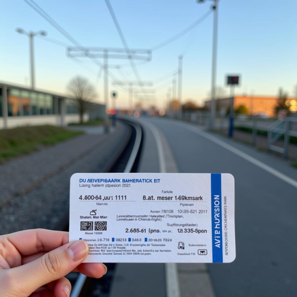 4 Fahrten Ticket Leverkusen Düsseldorf Messe Bahn