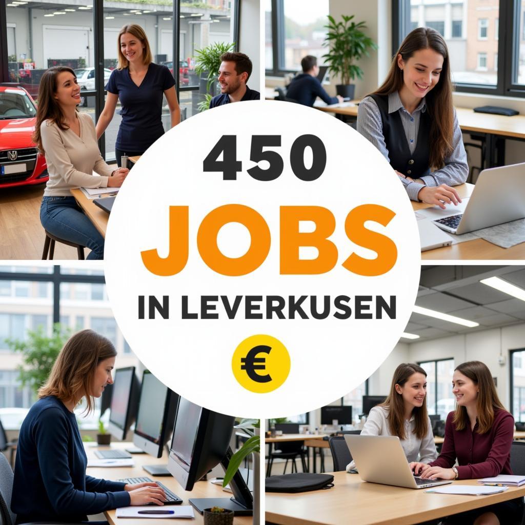 Vielfältige 450 Euro Jobs in Leverkusen