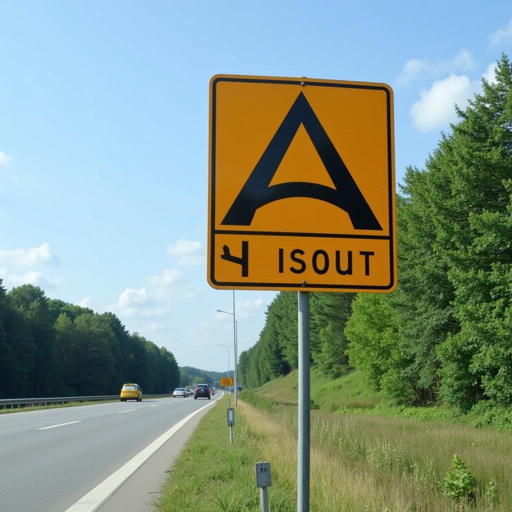 Umleitung auf der A1 Köln Leverkusen