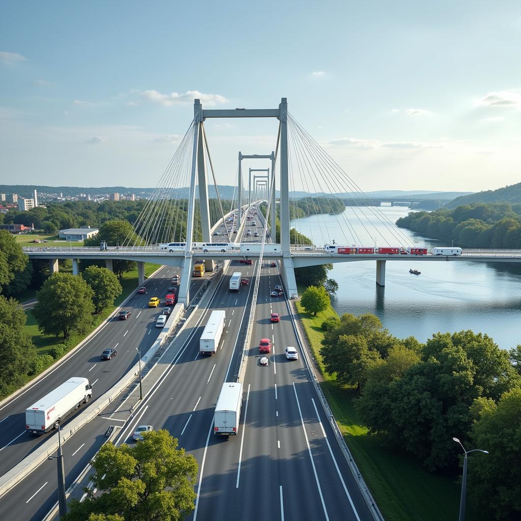 Zukunftsperspektiven der A1 Leverkusen Rheinbrücke