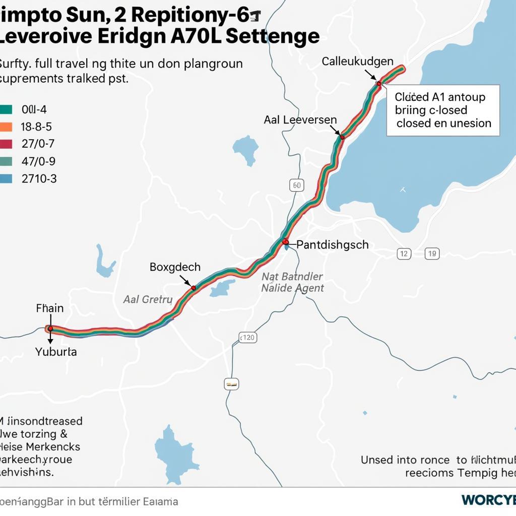 Umleitungen während der A1 Leverkusener Brücke Sperrung