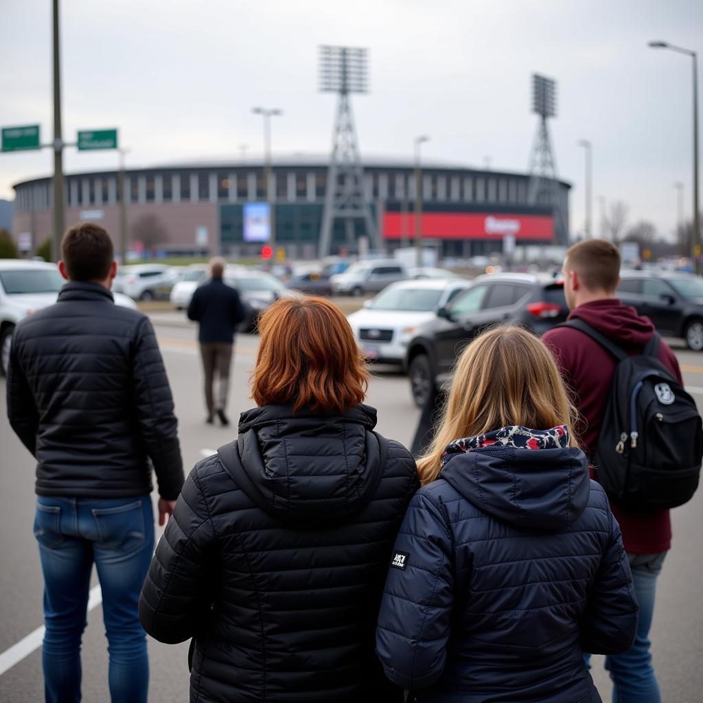 Auswirkungen der A3-Sperre auf die BayArena