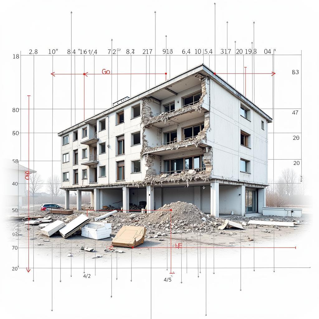 Abriss Planung in Leverkusen