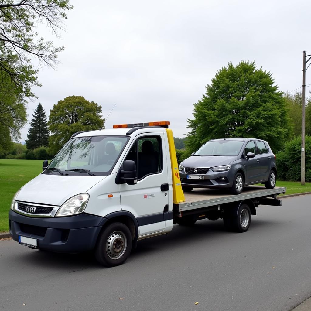 Abschleppdienst Leverkusen Kosten: Opladen