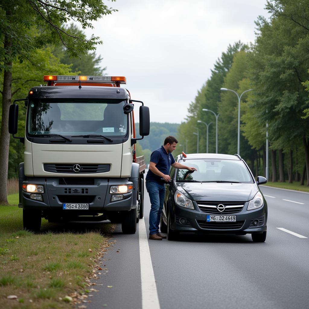 Pannenhilfe in Leverkusen Quettingen