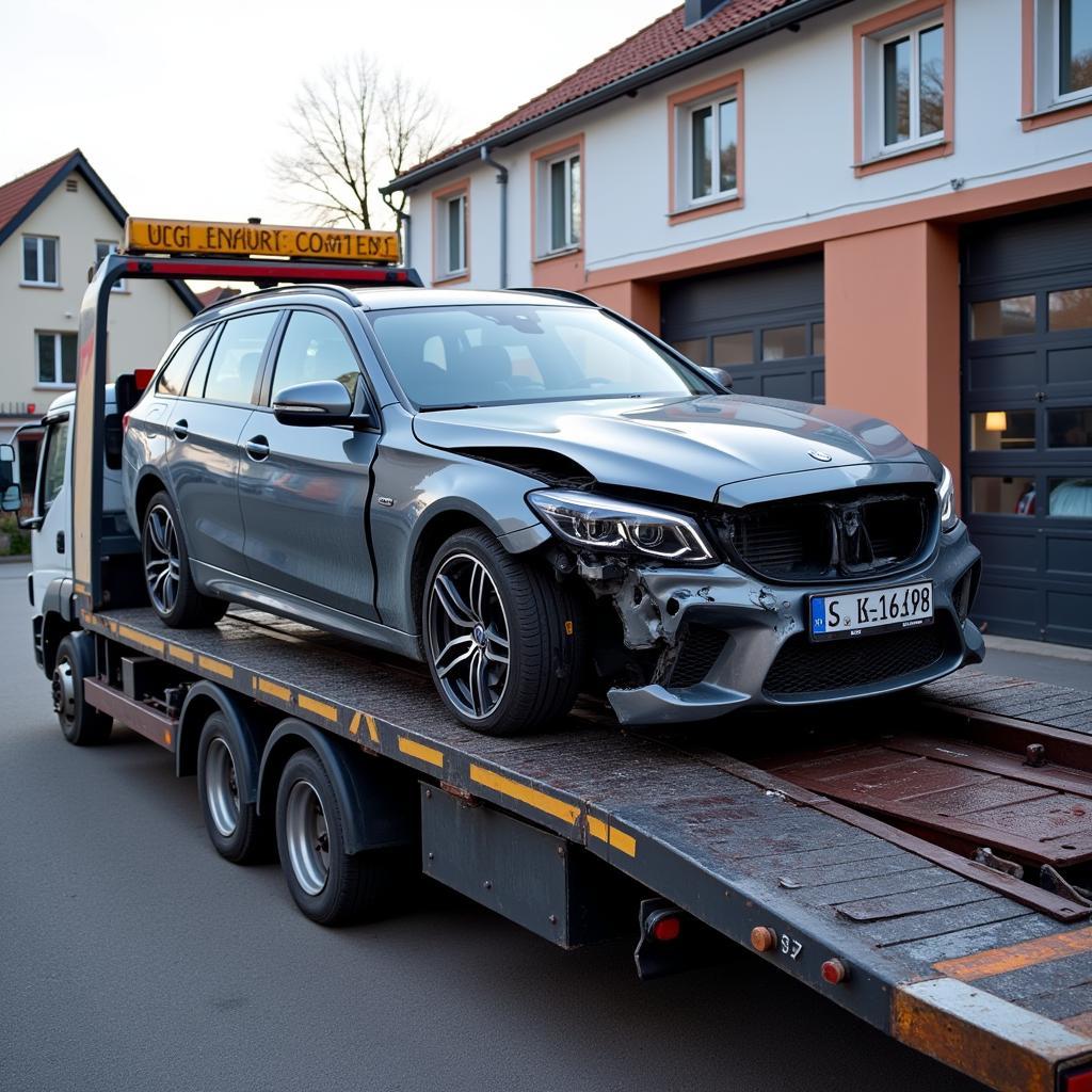 Transport zur Werkstatt in Leverkusen Quettingen