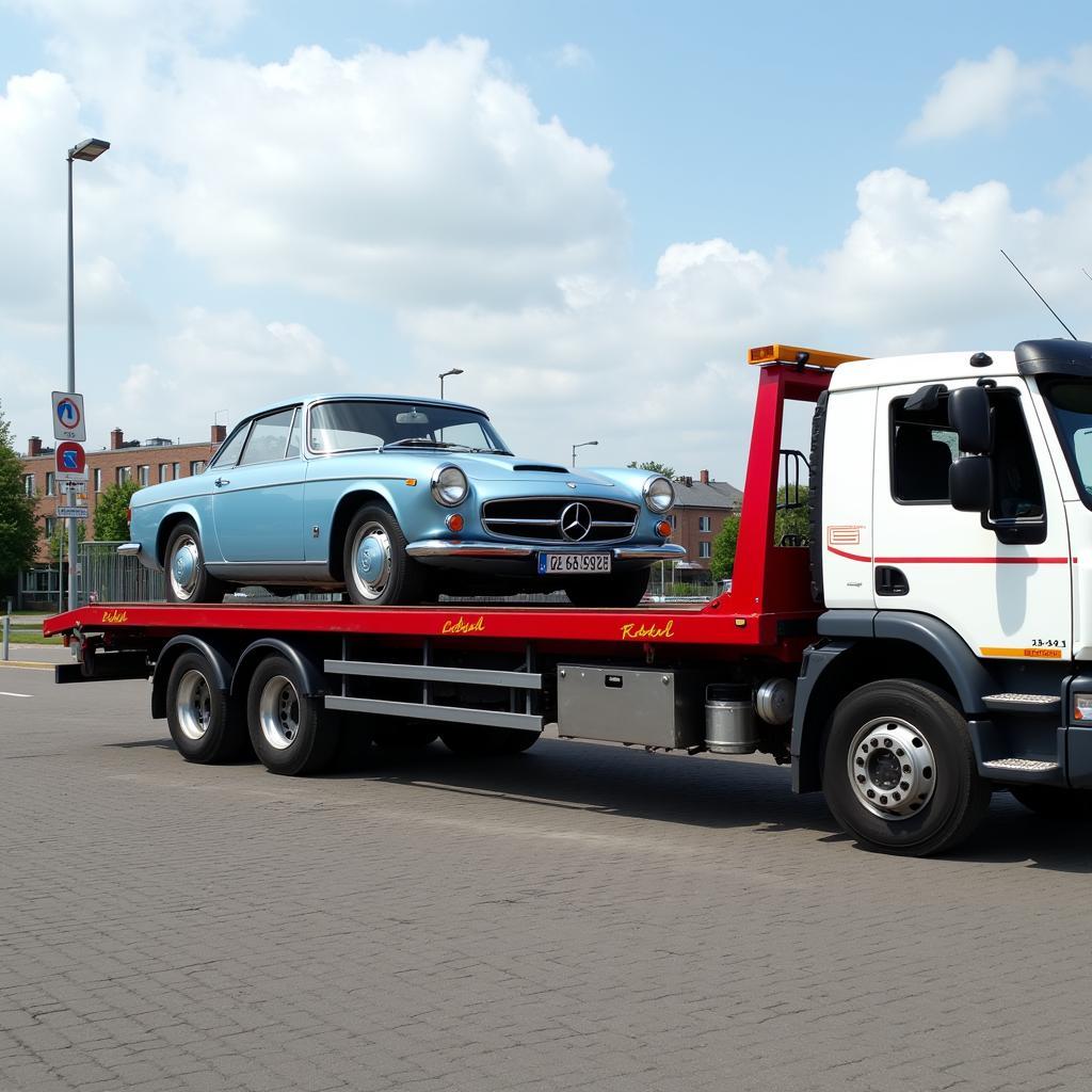 Oldtimer Transport Leverkusen - Abschleppdienst für spezielle Fahrzeuge