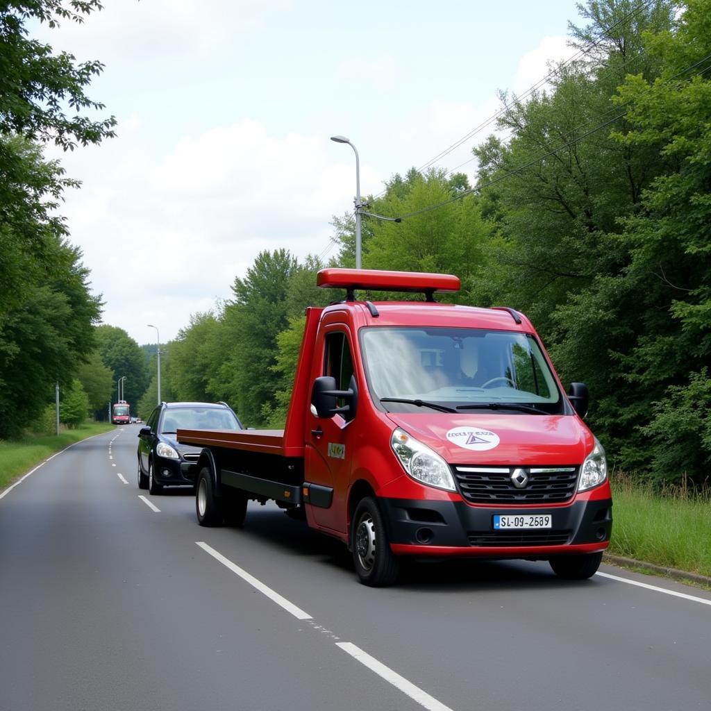 ADAC Pannenhilfe in Leverkusen Opladen