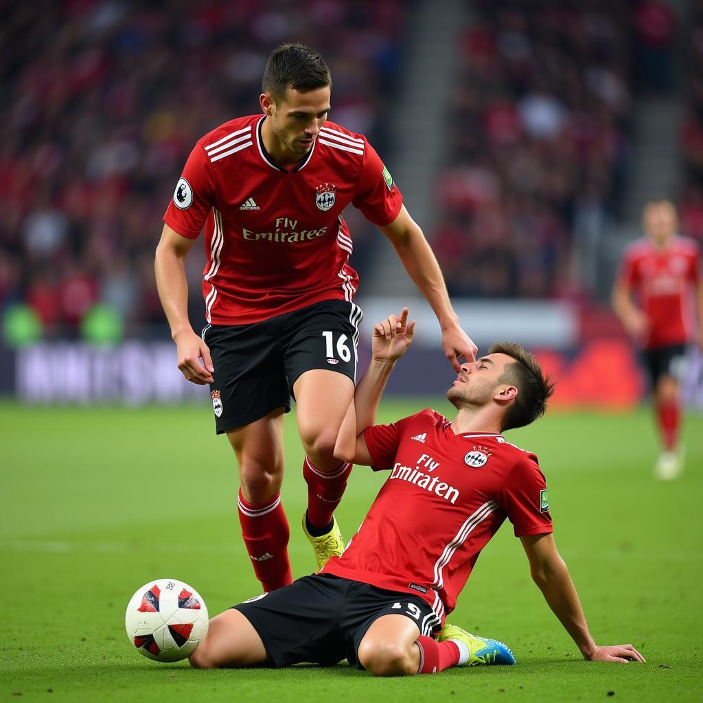 Fair Play bei Bayer 04 Leverkusen