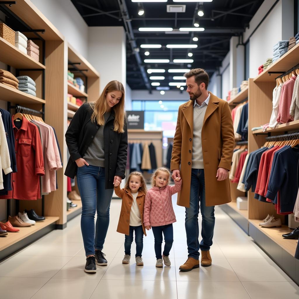 Familienkleidung bei Adler Modemarkt Leverkusen