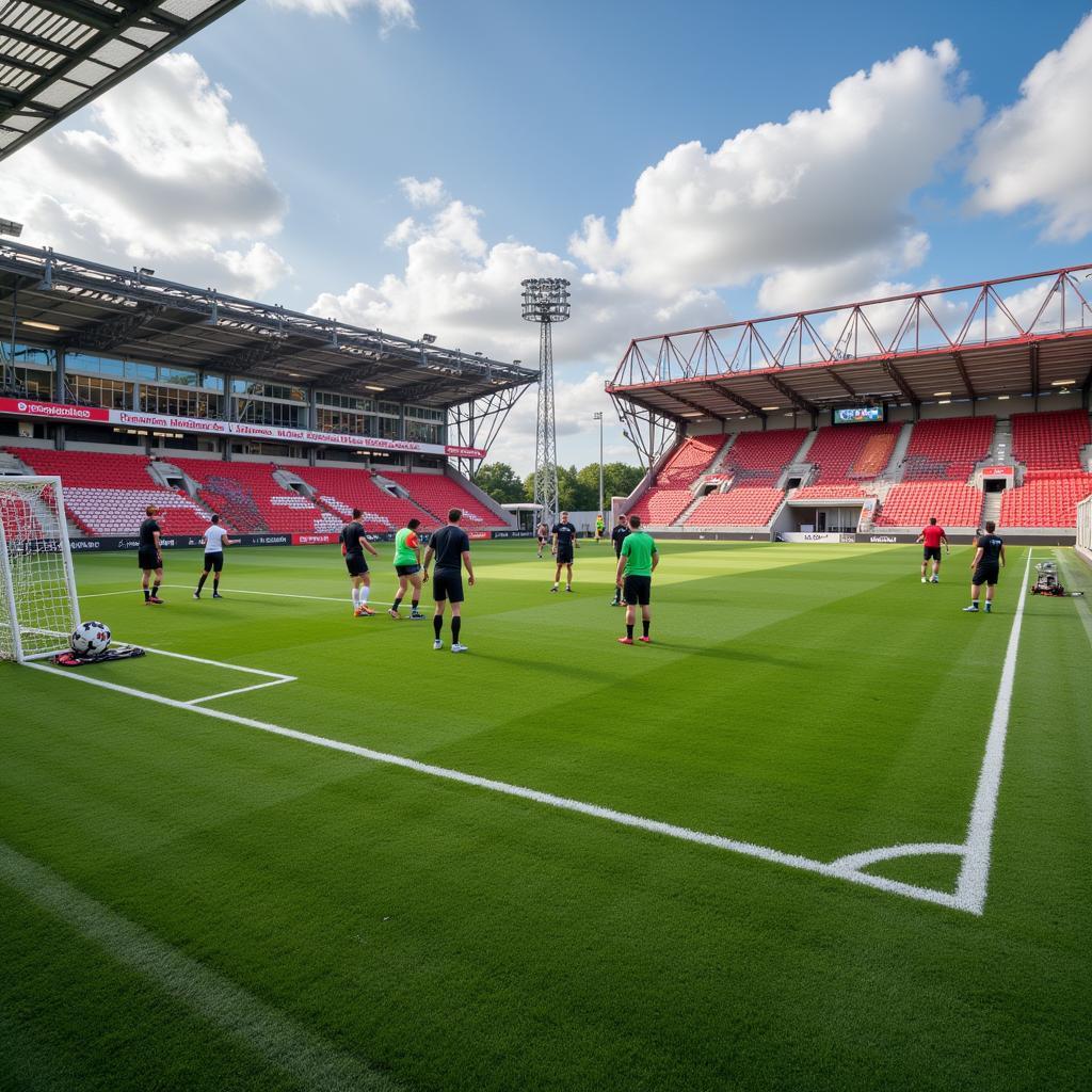 Karriere im Sport bei Bayer 04 Leverkusen