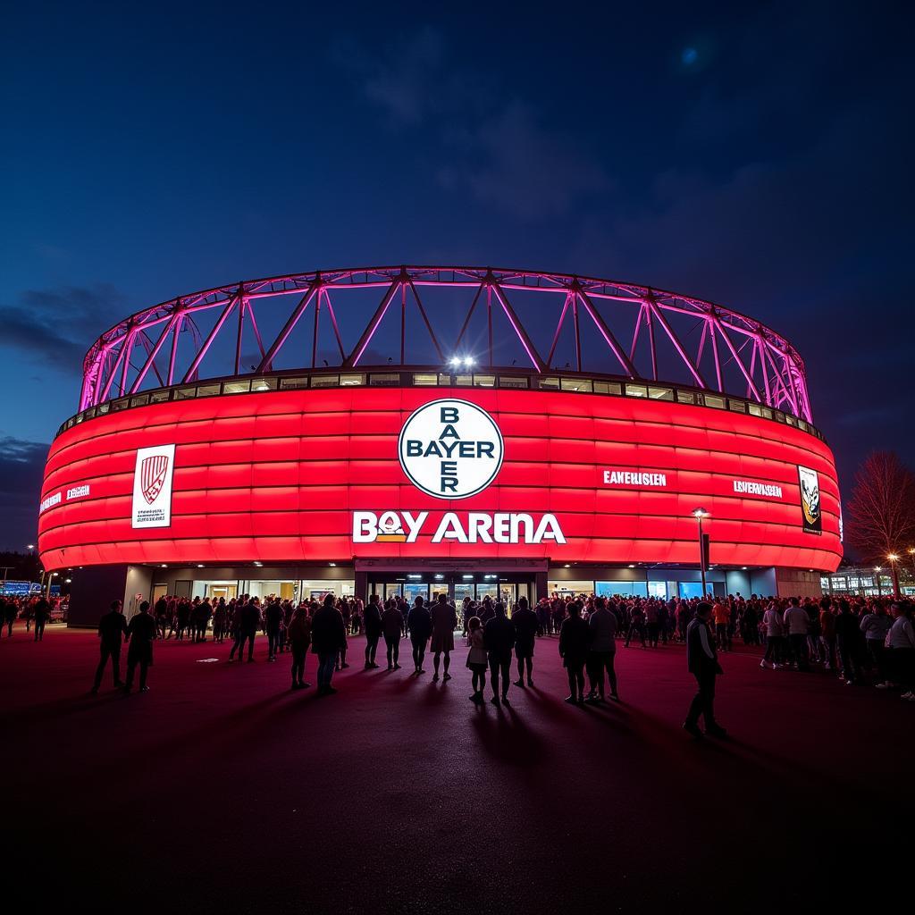 After Job Party Leverkusen in der BayArena