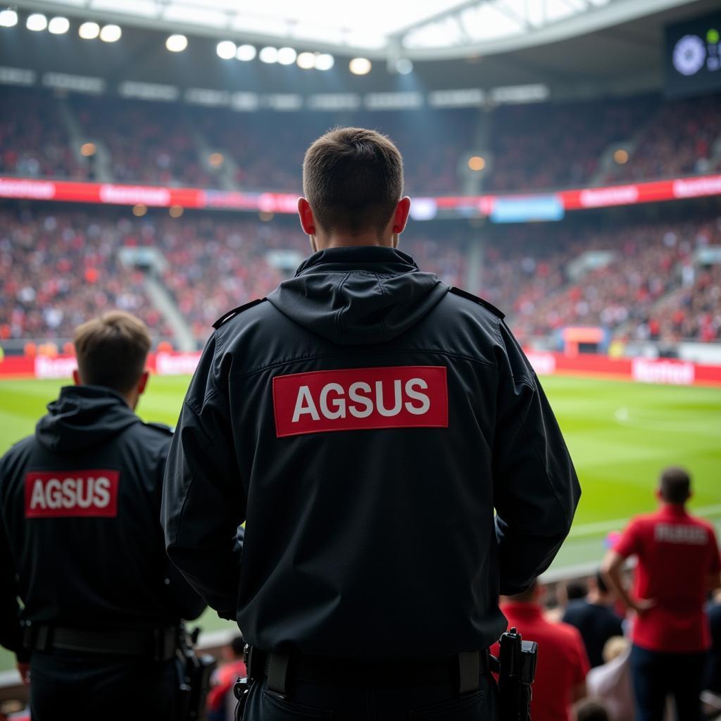 AGSUS Sicherheit im Stadion BayArena