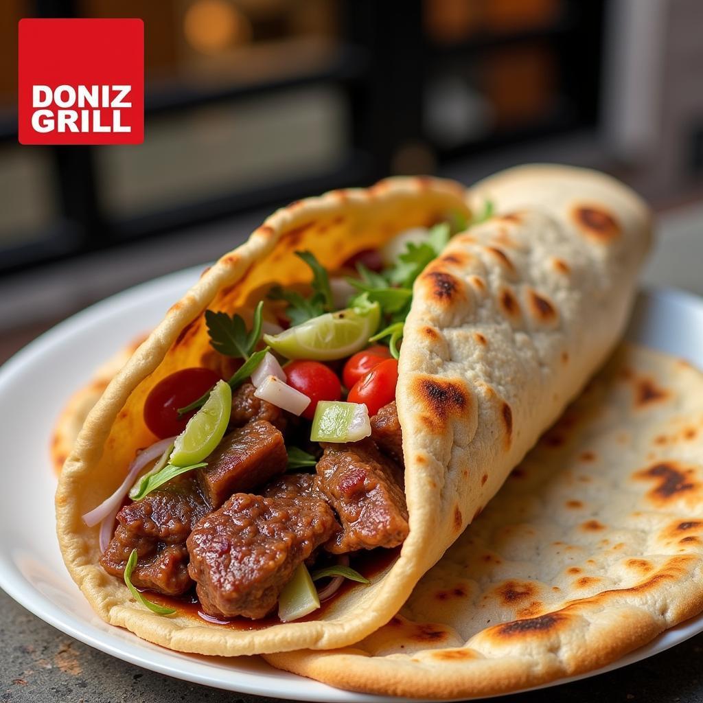 Döner Kebab vom Akdeniz Grill in Leverkusen