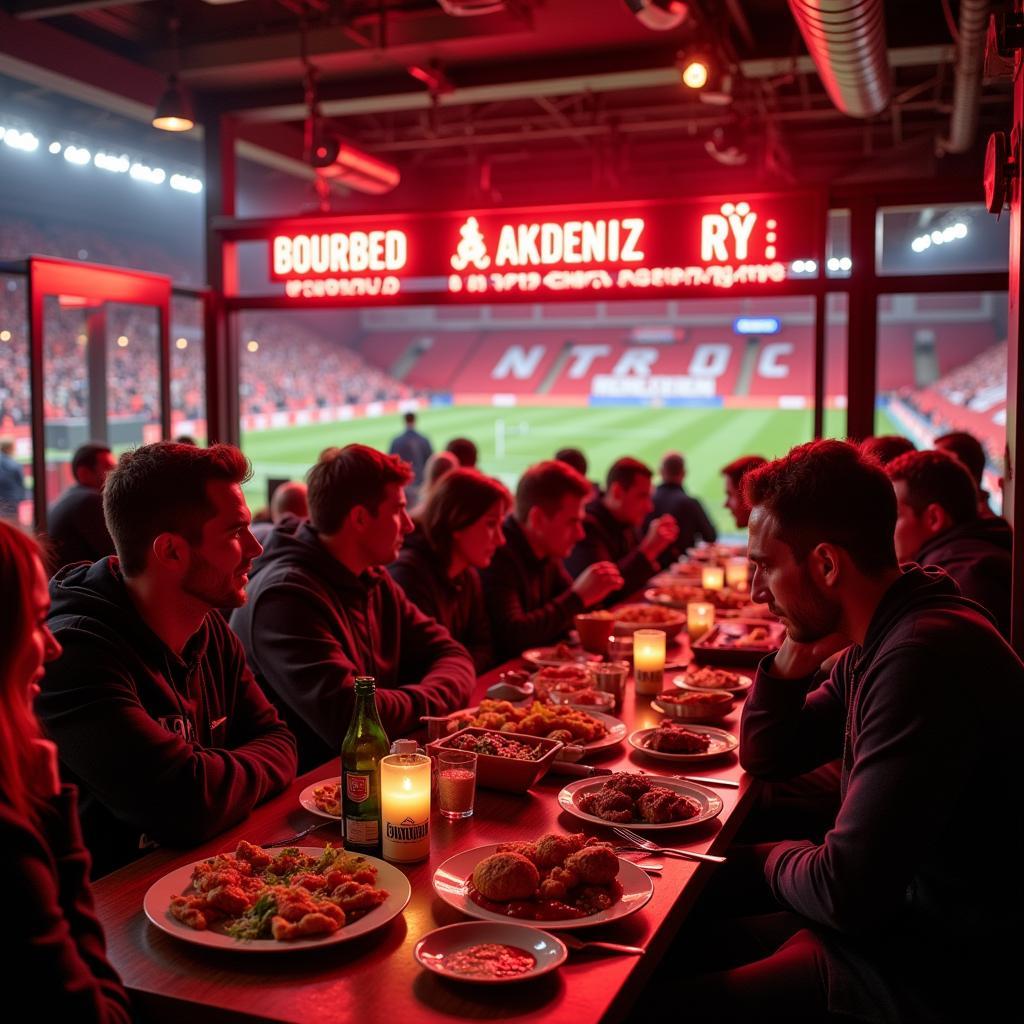 Akdeniz Grill Leverkusen Fußballfans