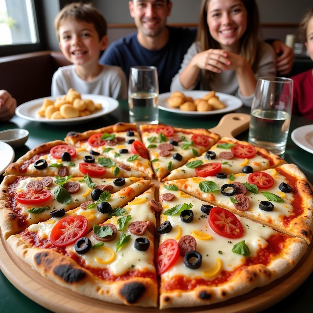 Familienpizza vom Akdeniz Grill in Leverkusen