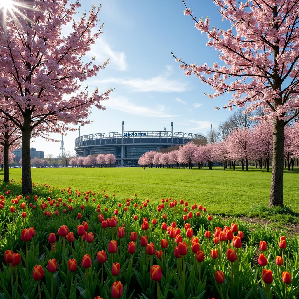 Aktuelle Pollenbelastung Leverkusen im Frühling