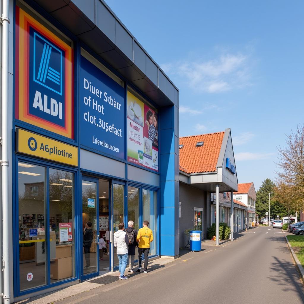 Öffnungszeiten der Aldi Filiale in Leverkusen Schlebusch