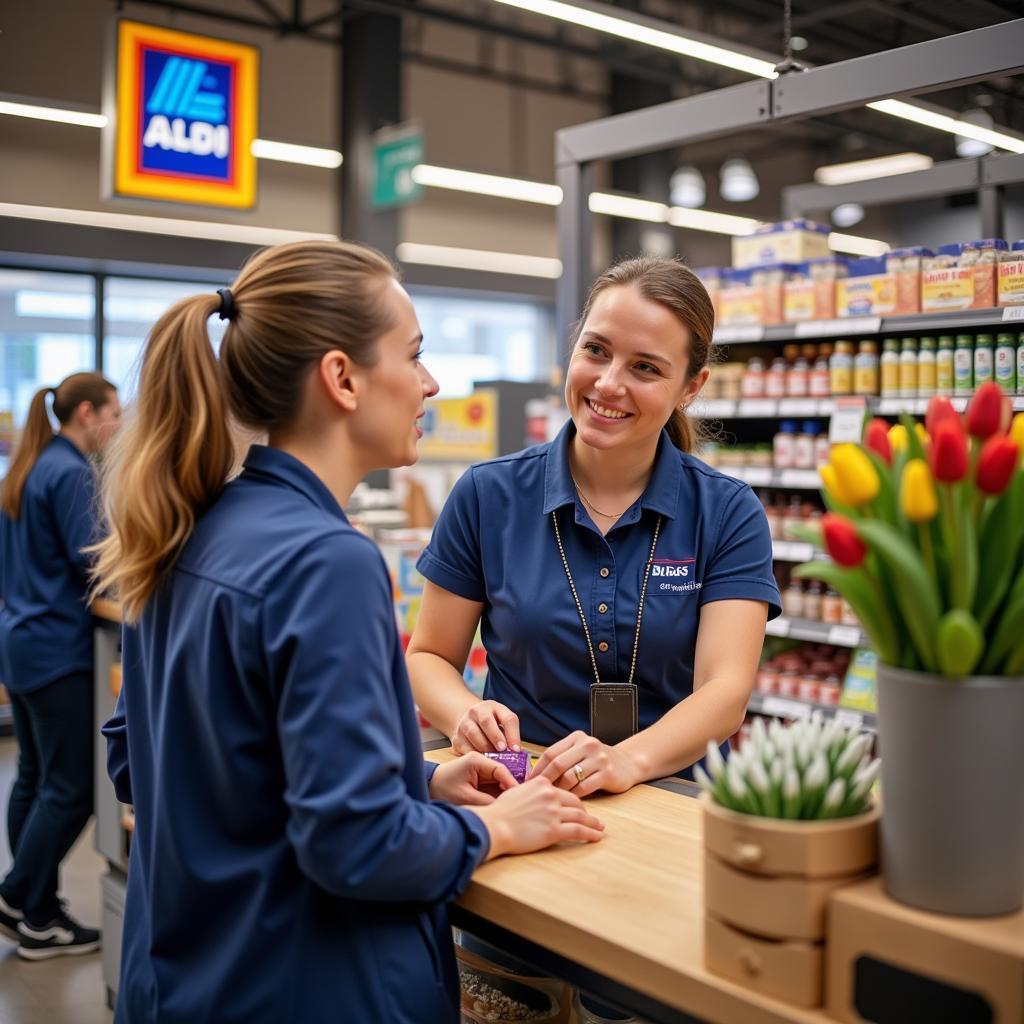 Kundenfreundlichkeit bei Aldi Leverkusen Wuppertalstraße