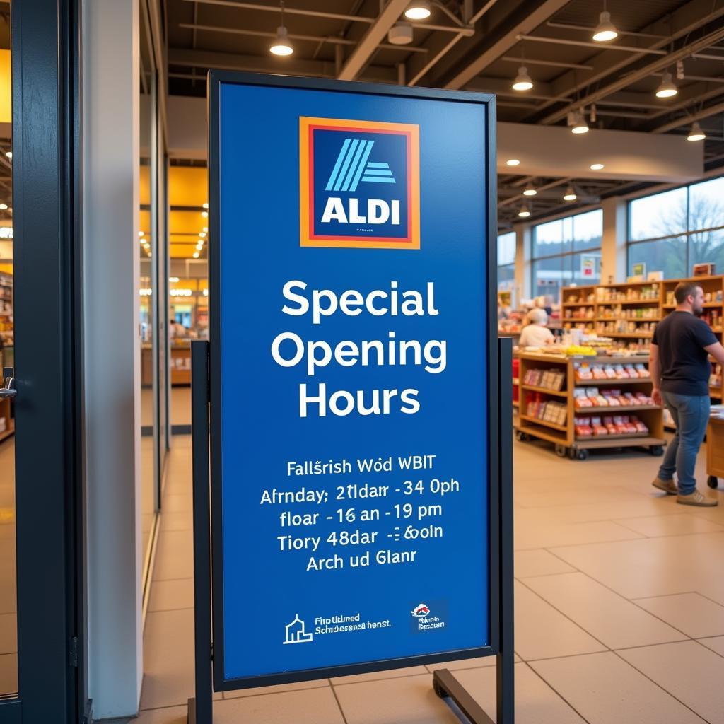 Aldi Schlebusch Öffnungszeiten an Feiertagen