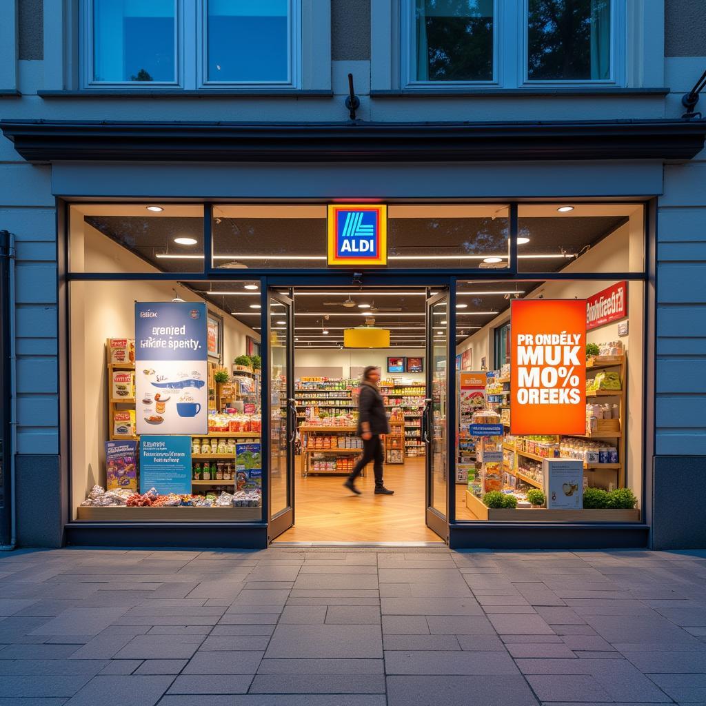 Aldi Süd Filiale in Leverkusen