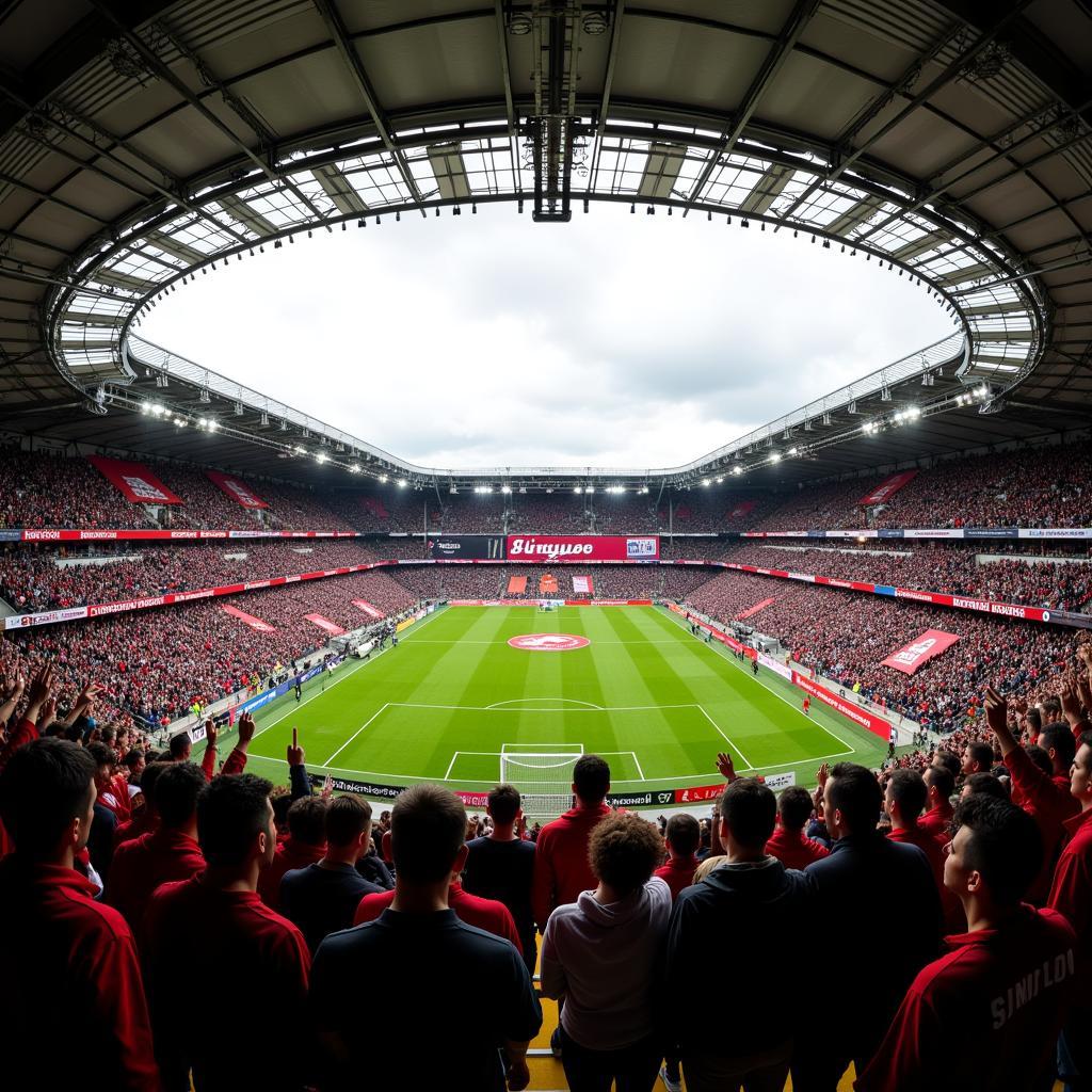 Alemannia gegen Leverkusen Live im Stadion