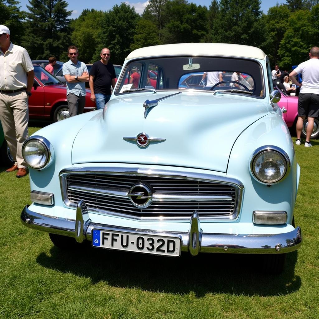 Opel Kapitän beim Alt Opel Treffen in Leverkusen 2017