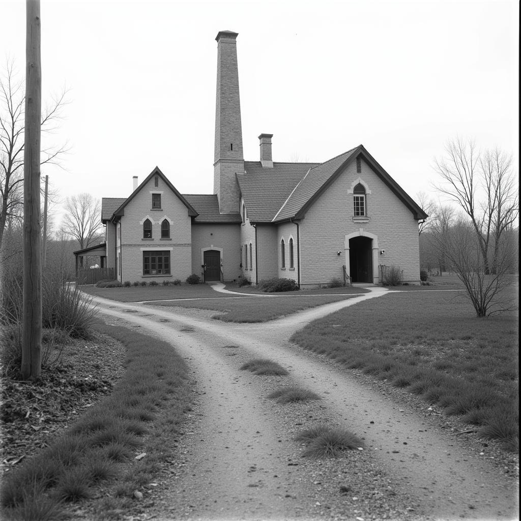 Historische Ansicht der Alten Fabrik Leverkusen