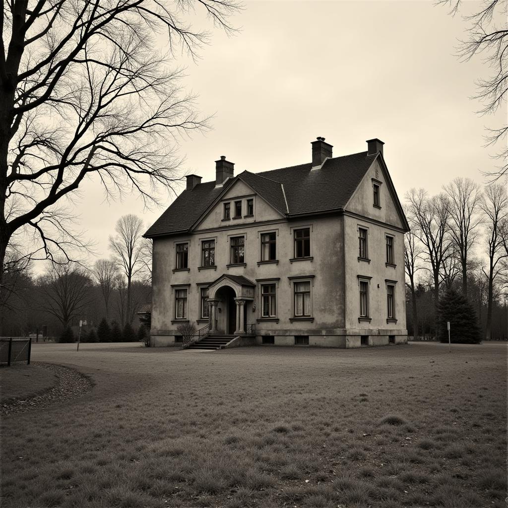 Historische Ansicht der Altenresidenz Leverkusen