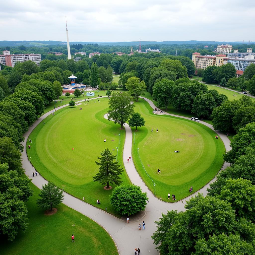 Park und Erholung am Alten Garten in Leverkusen