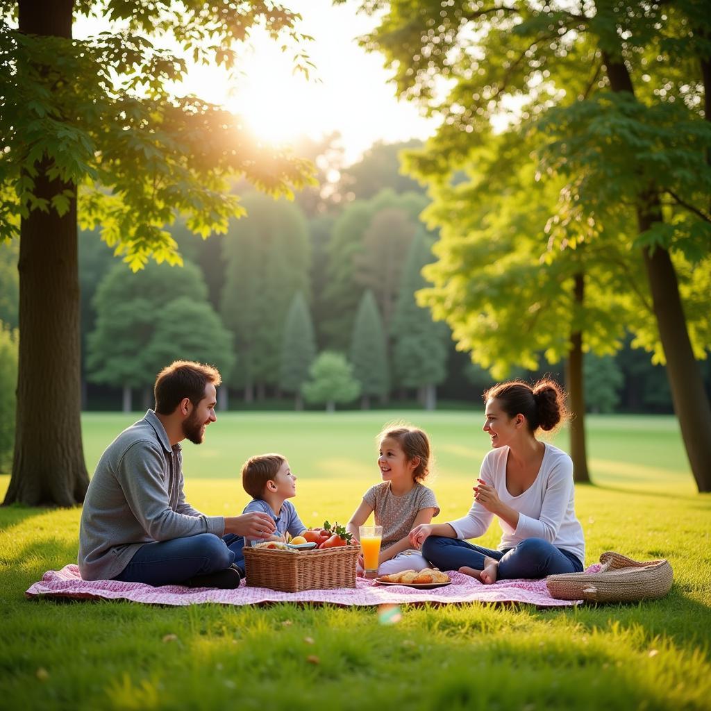 Picknick im Alten Garten Leverkusen