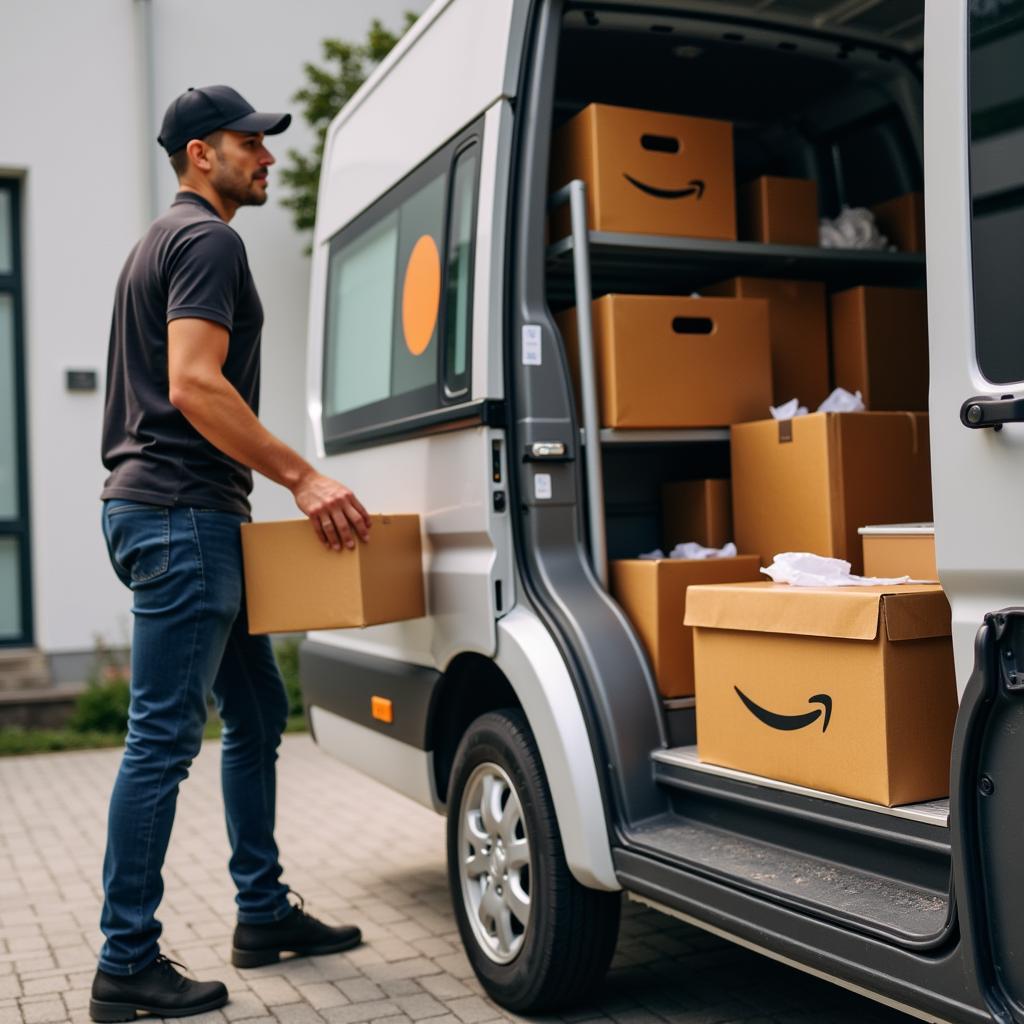 Amazon Flex Paketauslieferung in Leverkusen