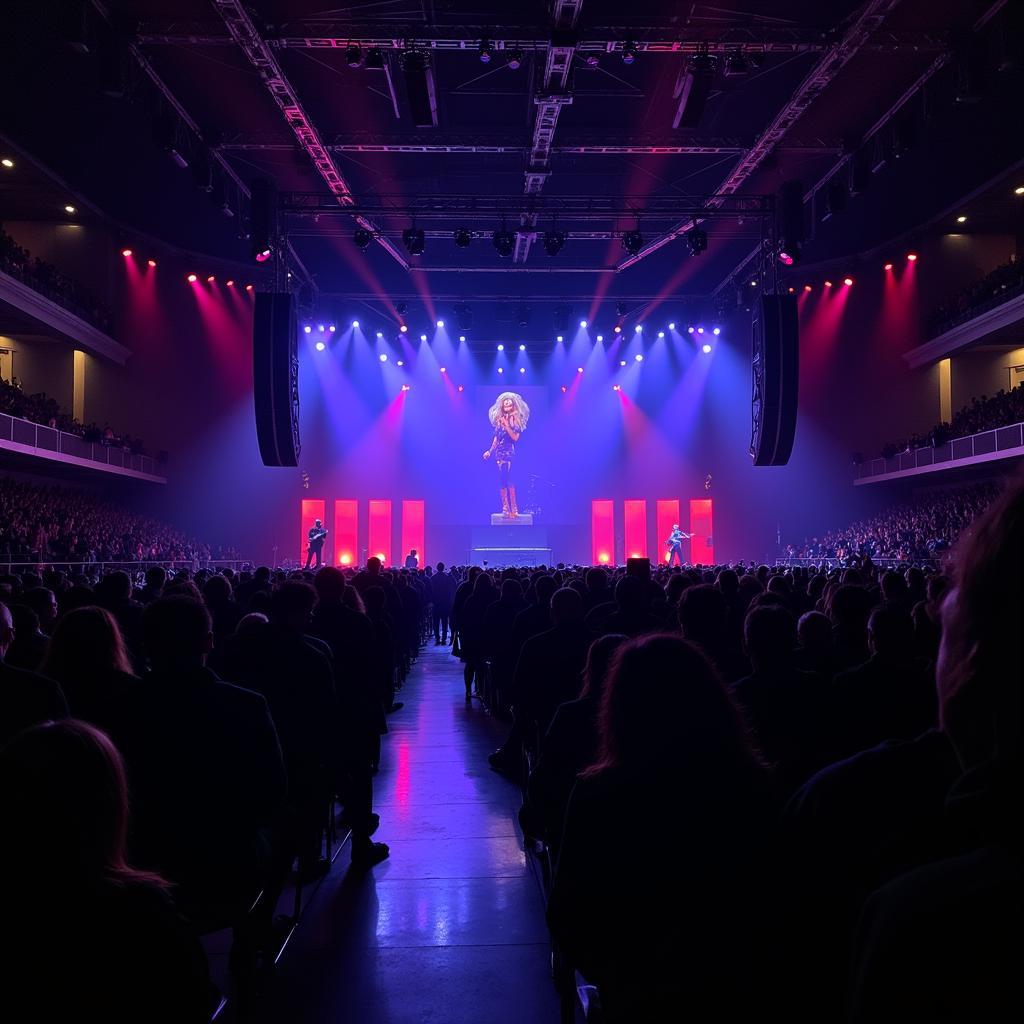 Blick hinter die Kulissen des Anastacia Konzertes im Forum Leverkusen