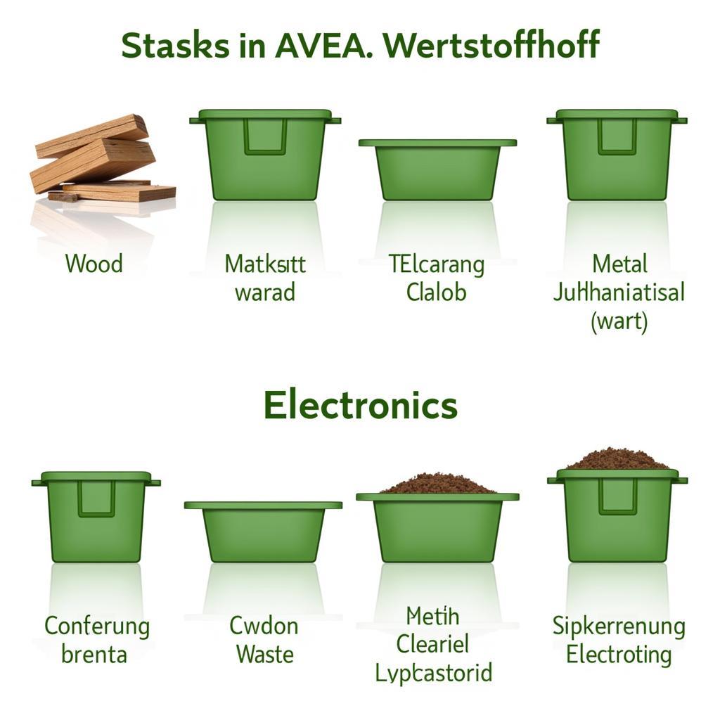 Angenommene Abfallarten am AVEA Wertstoffhof Leverkusen