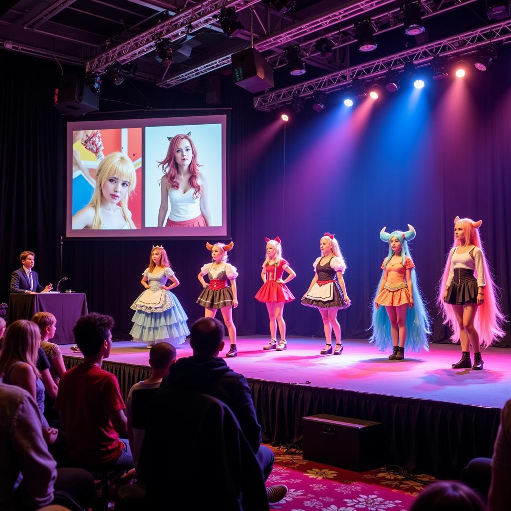 Cosplay-Wettbewerb bei der Anime Night im Cineplex Leverkusen