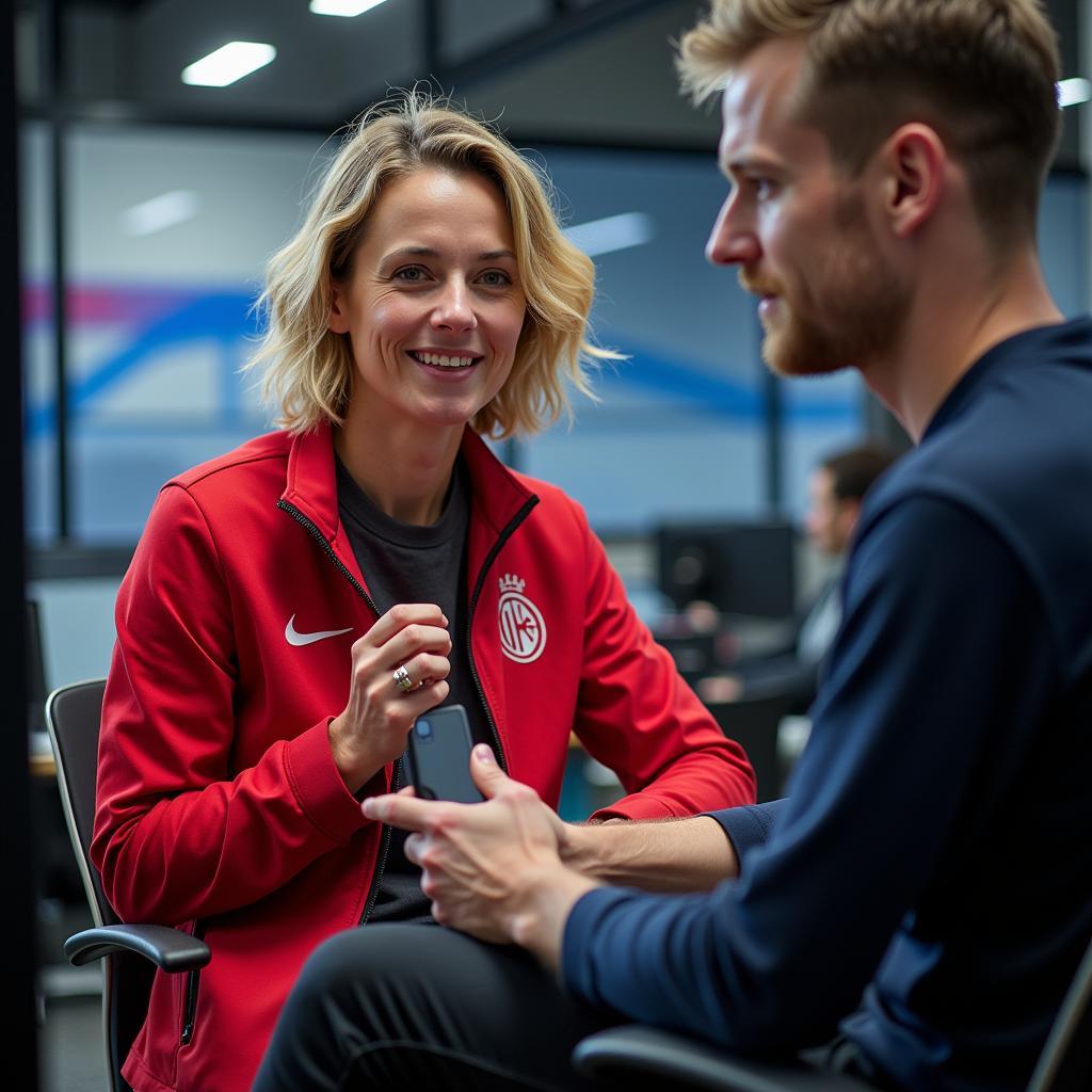 Anke Stausberg und die Zukunft der Kommunikation bei Bayer Leverkusen