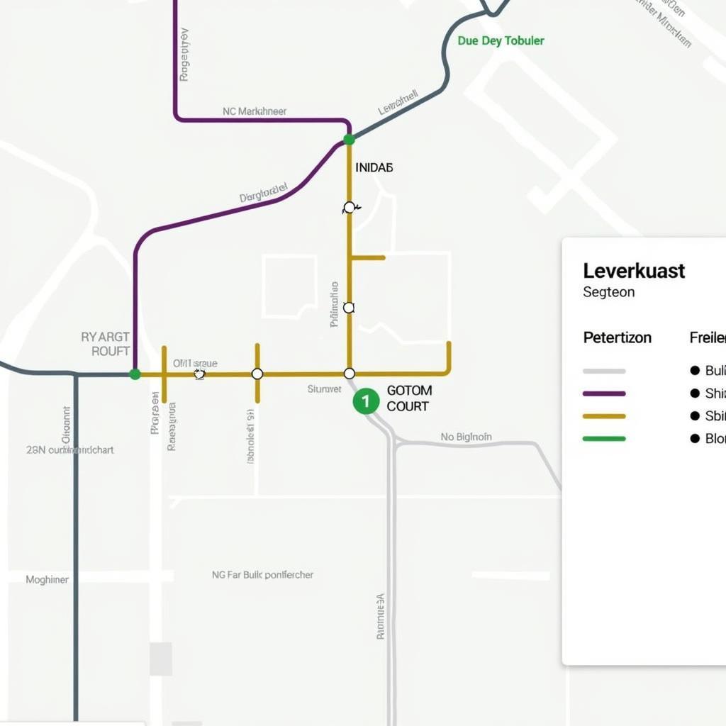 Anreise zum Amtsgericht Leverkusen mit öffentlichen Verkehrsmitteln