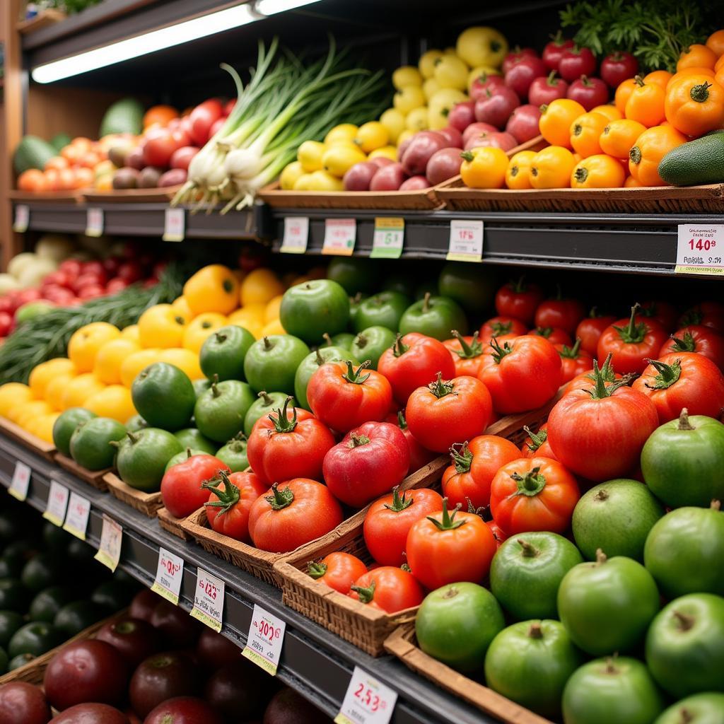 Frisches Obst und Gemüse im Antalya Market Leverkusen