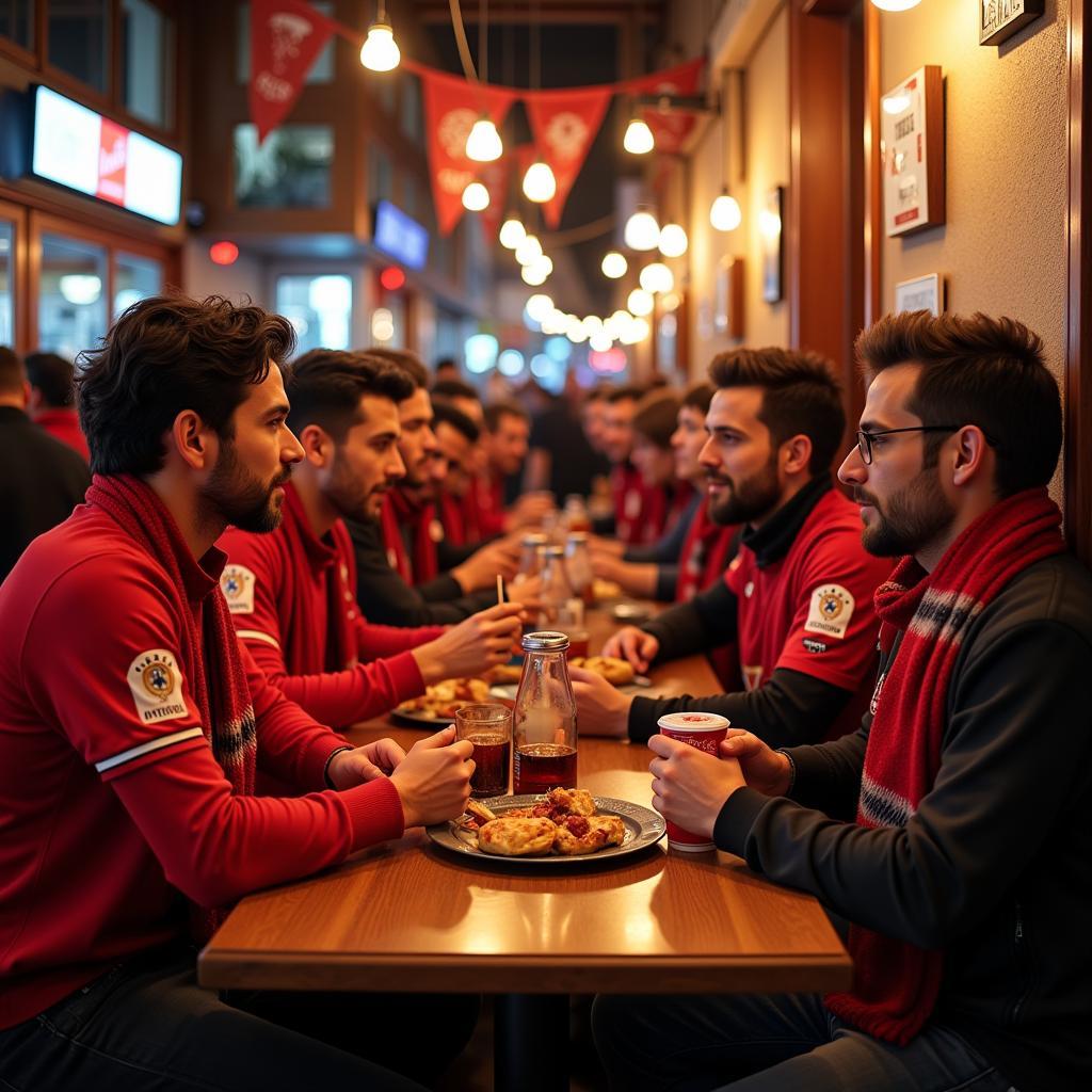 Antep Kebap Haus Leverkusen: Spieltag-Essen