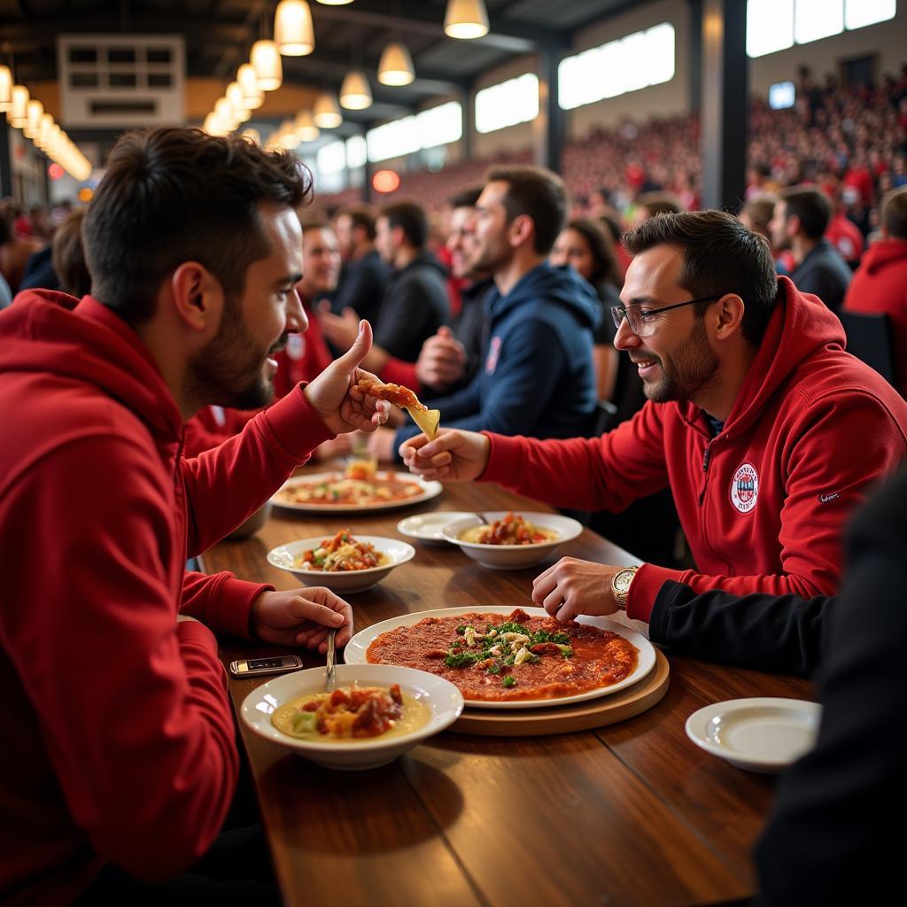 Antep Kebap für Fußballfans in Leverkusen