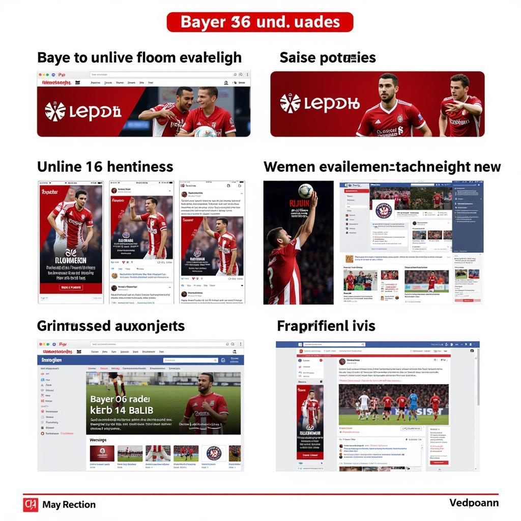 Online-Werbung für Bayer 04 Leverkusen