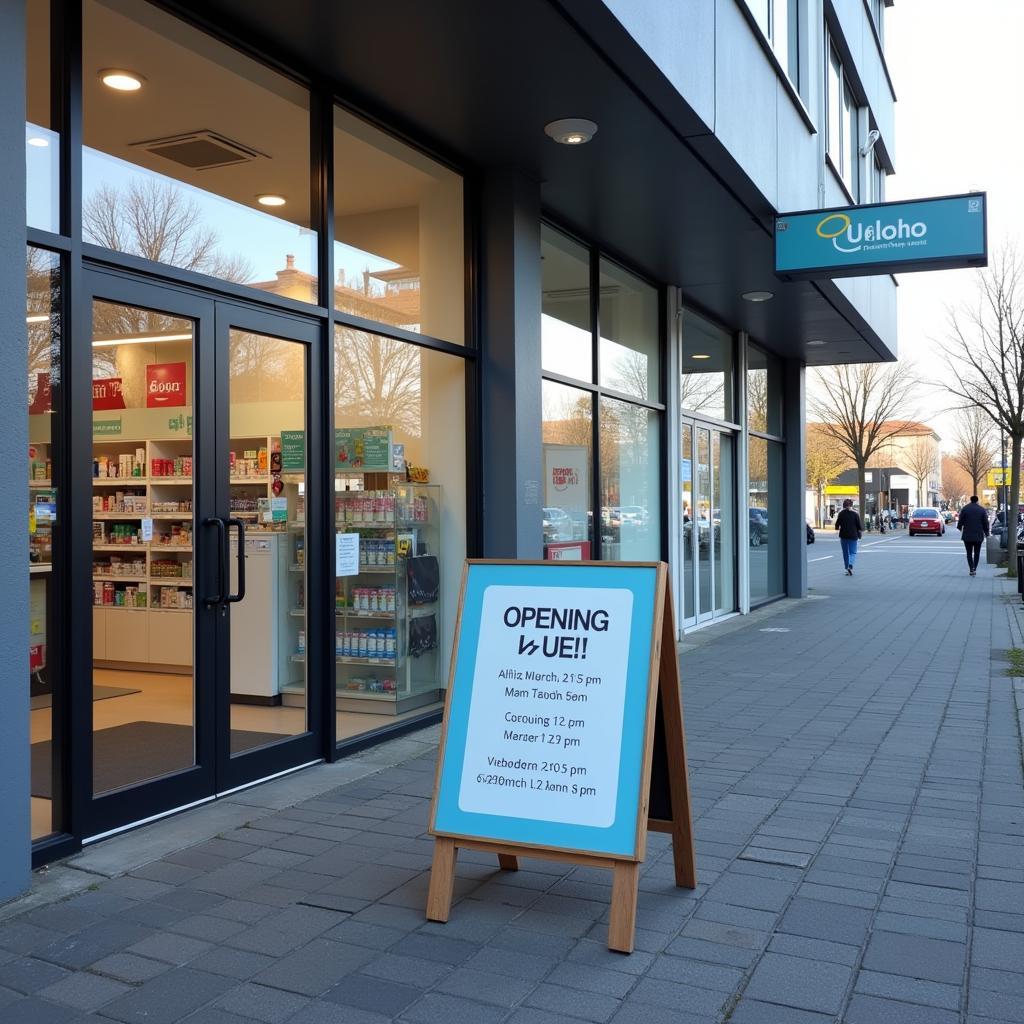 Apotheke in Leverkusen Schlebusch mit Öffnungszeiten ausgeschrieben