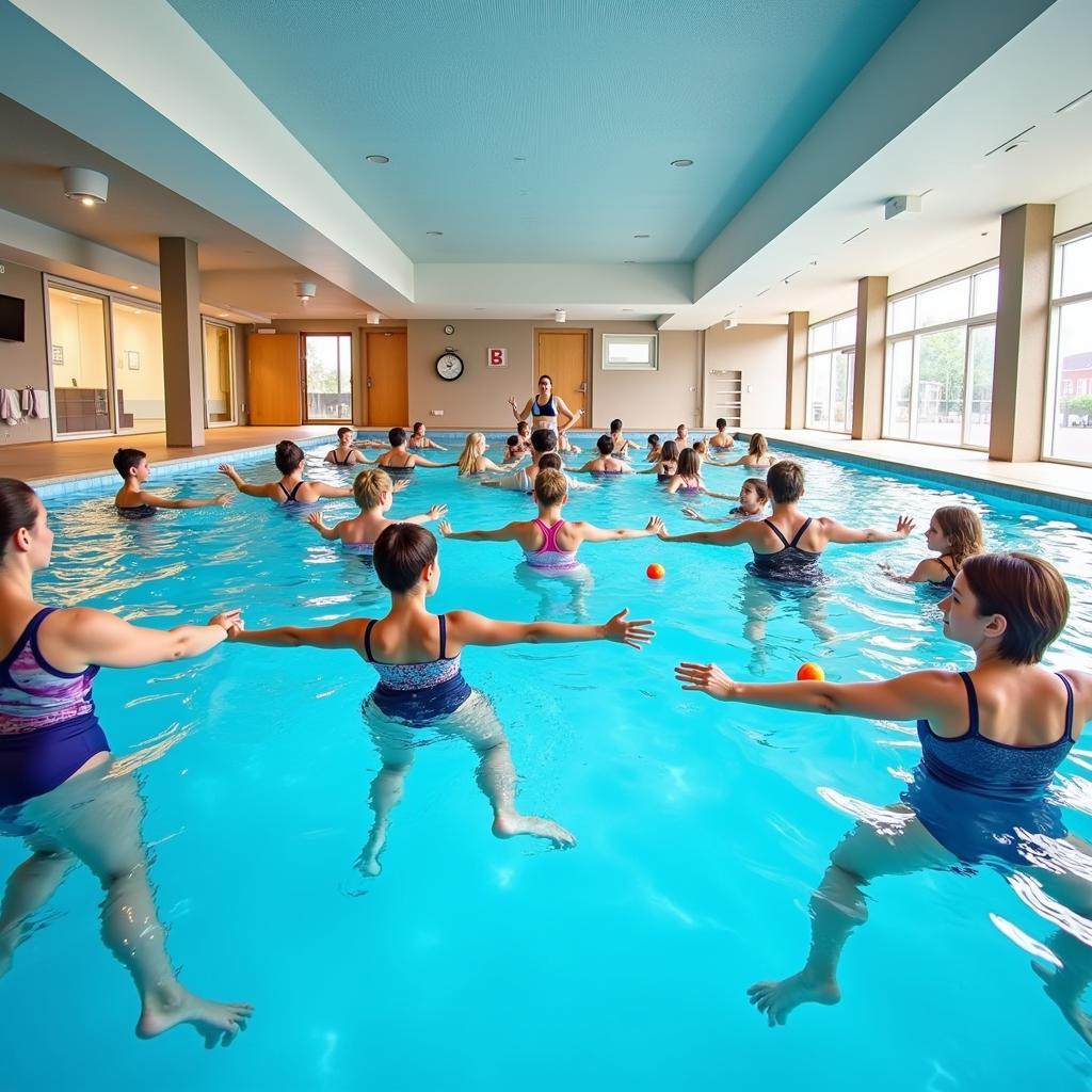 Aquagymnastik im Schwimmbad Leverkusen