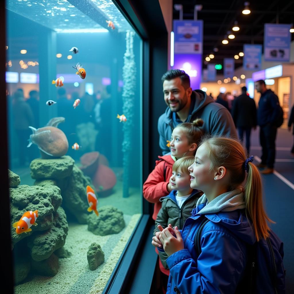 Aquarium Messe Leverkusen Familie