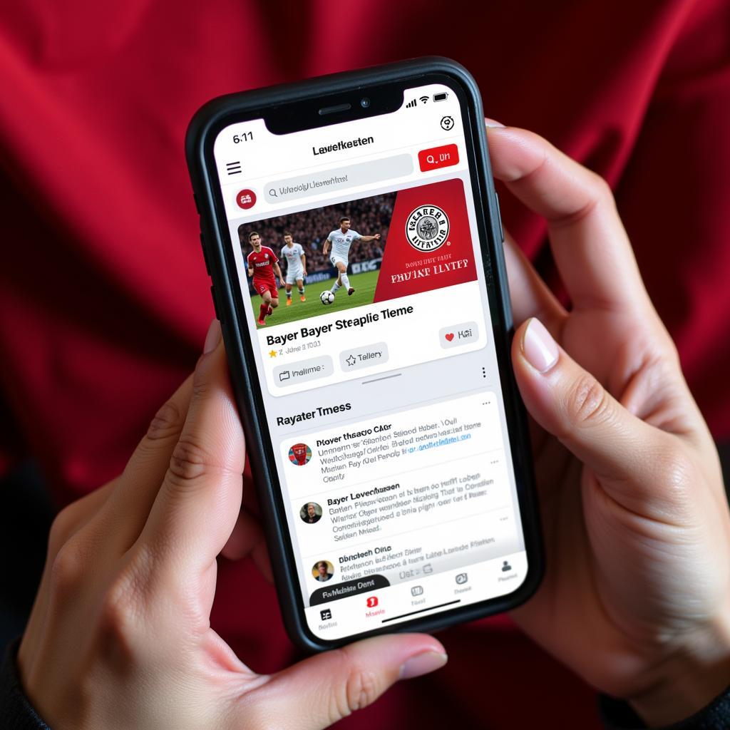 Bayer 04 digital erleben: Apps und Social Media im Homeoffice